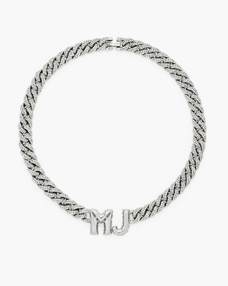 MJ BALLOON PAVE CHAIN NECKLACE 1