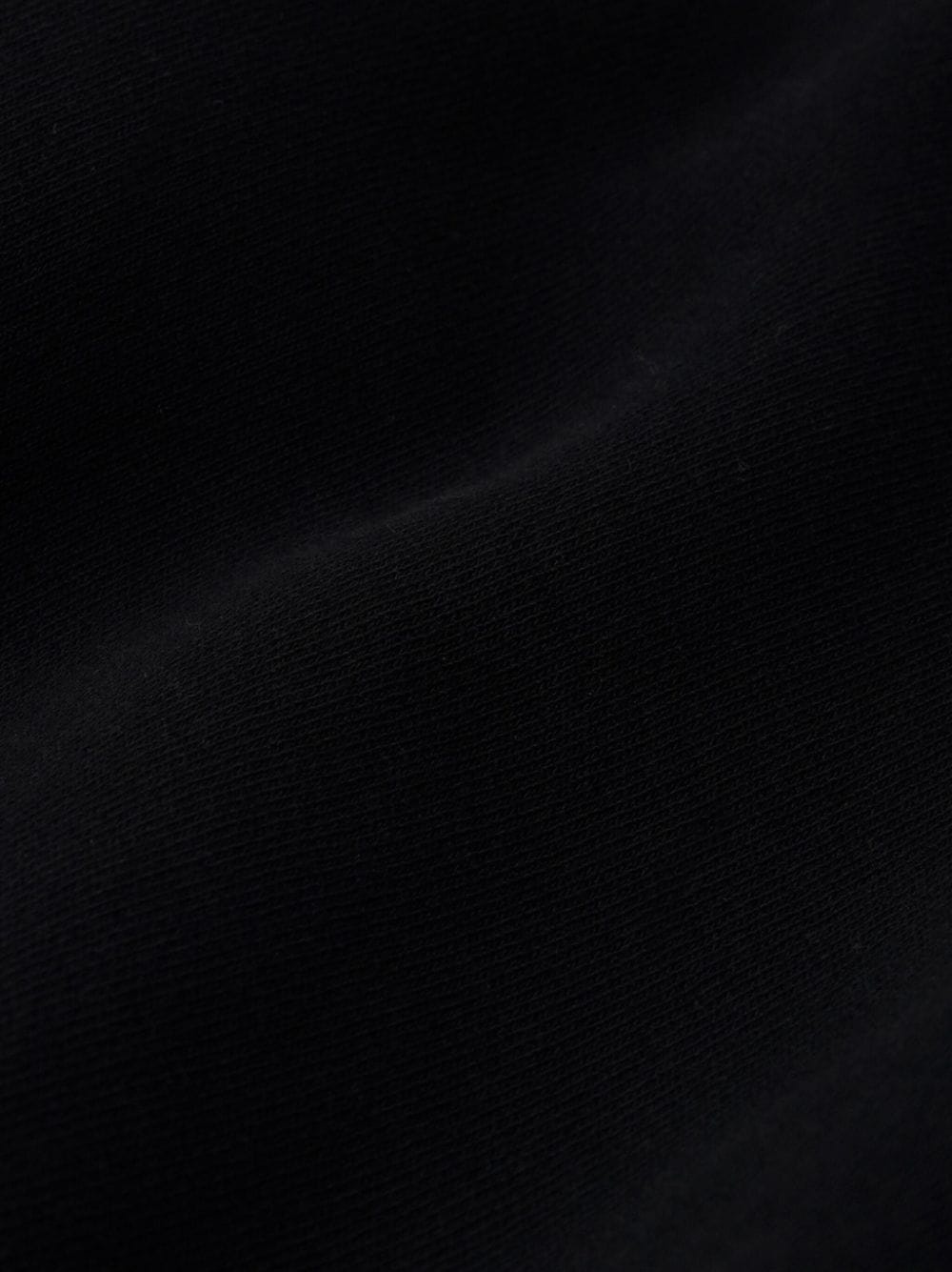 logo-print cotton sweatshirt - 5