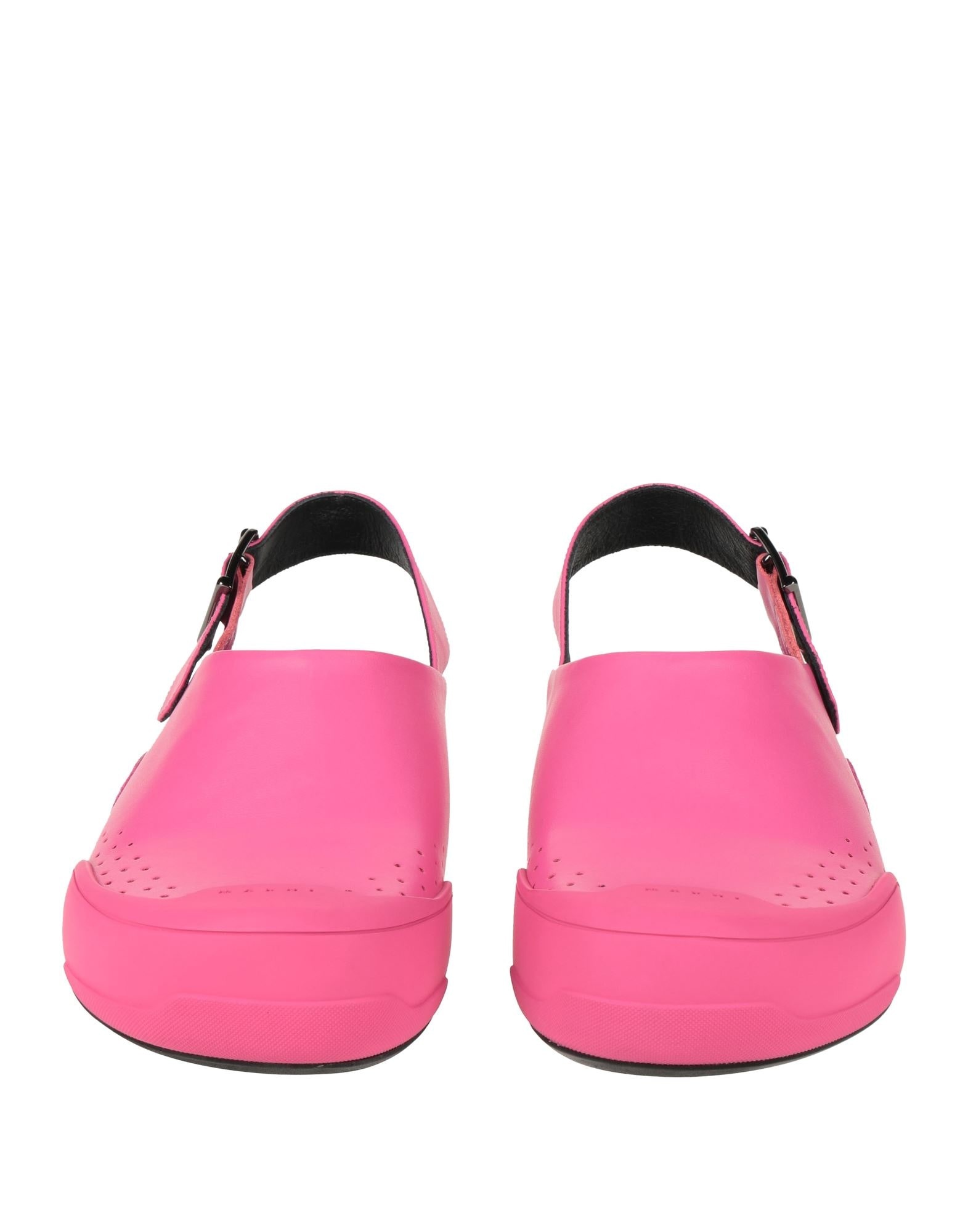 Magenta Men's Mules And Clogs - 4