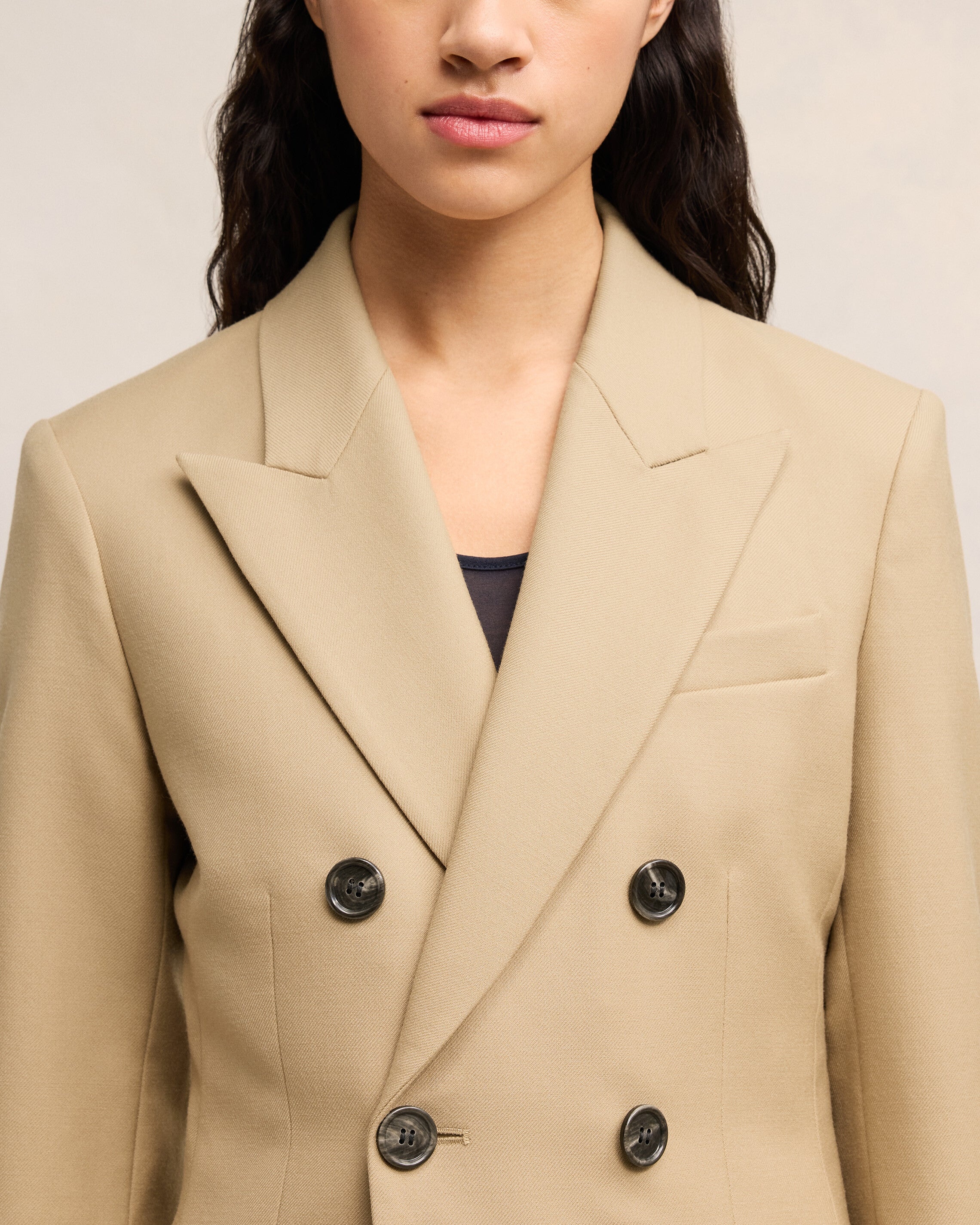 DOUBLE BREASTED JACKET - 4