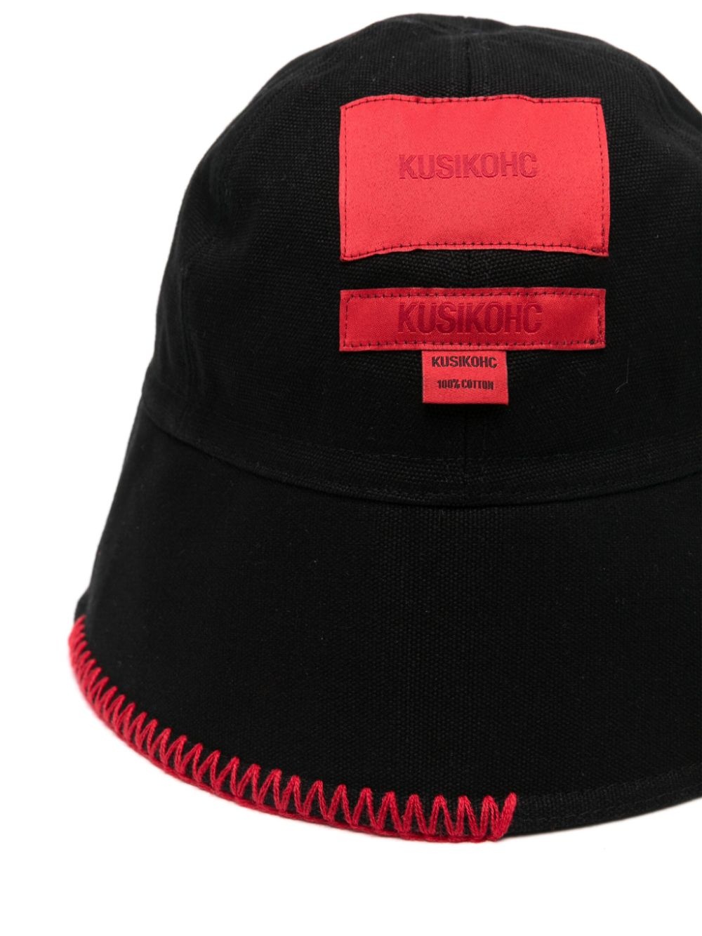 Red Label Kusikohc bucket hat - 2