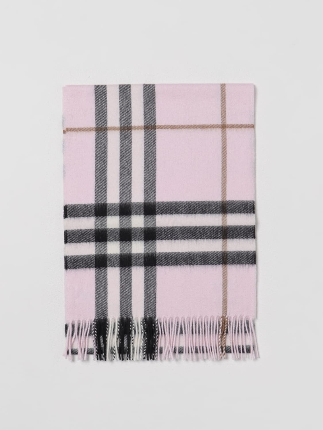 Burberry scarf in check cashmere - 1