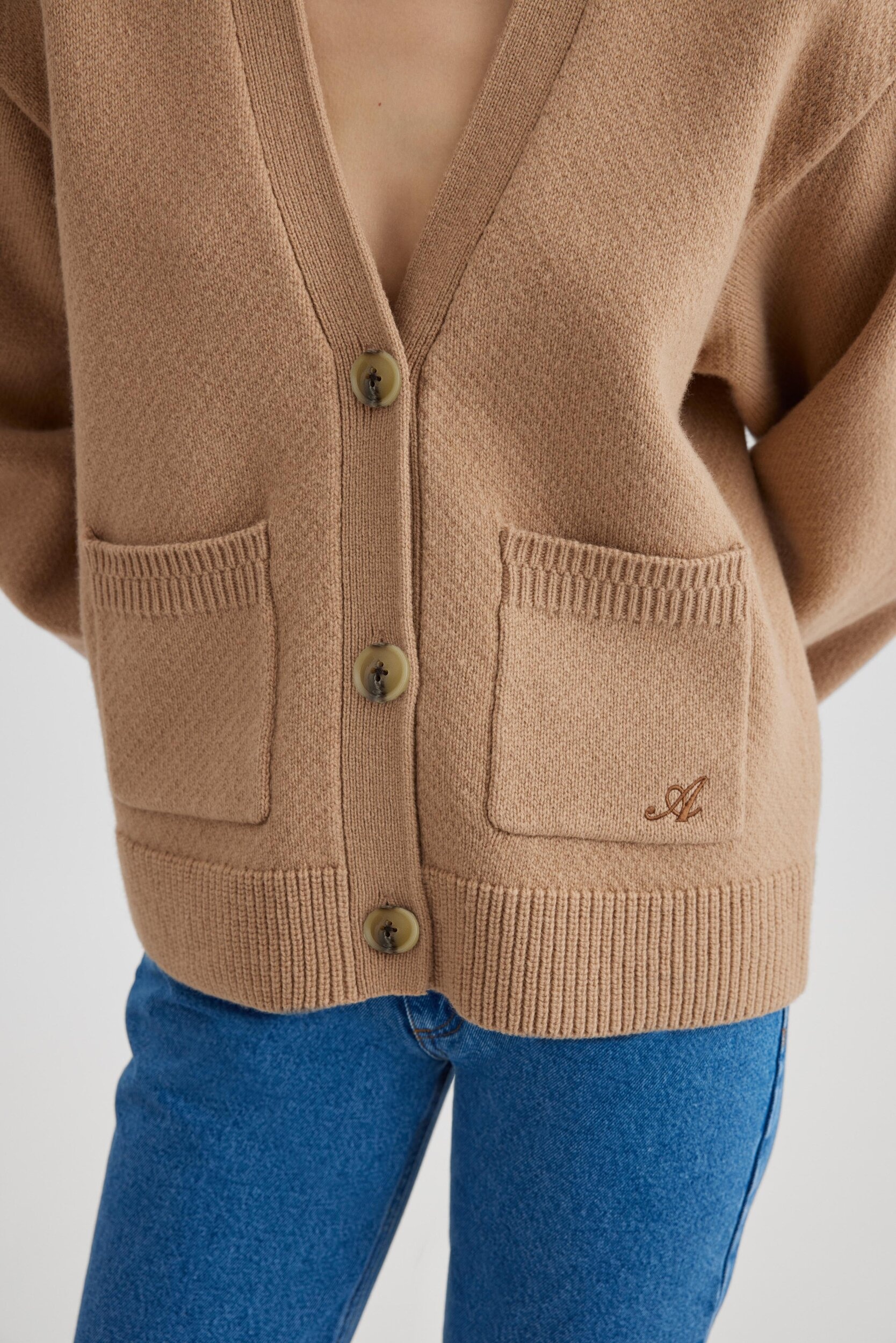 Axel Arigato Memory Relaxed Cardigan | REVERSIBLE