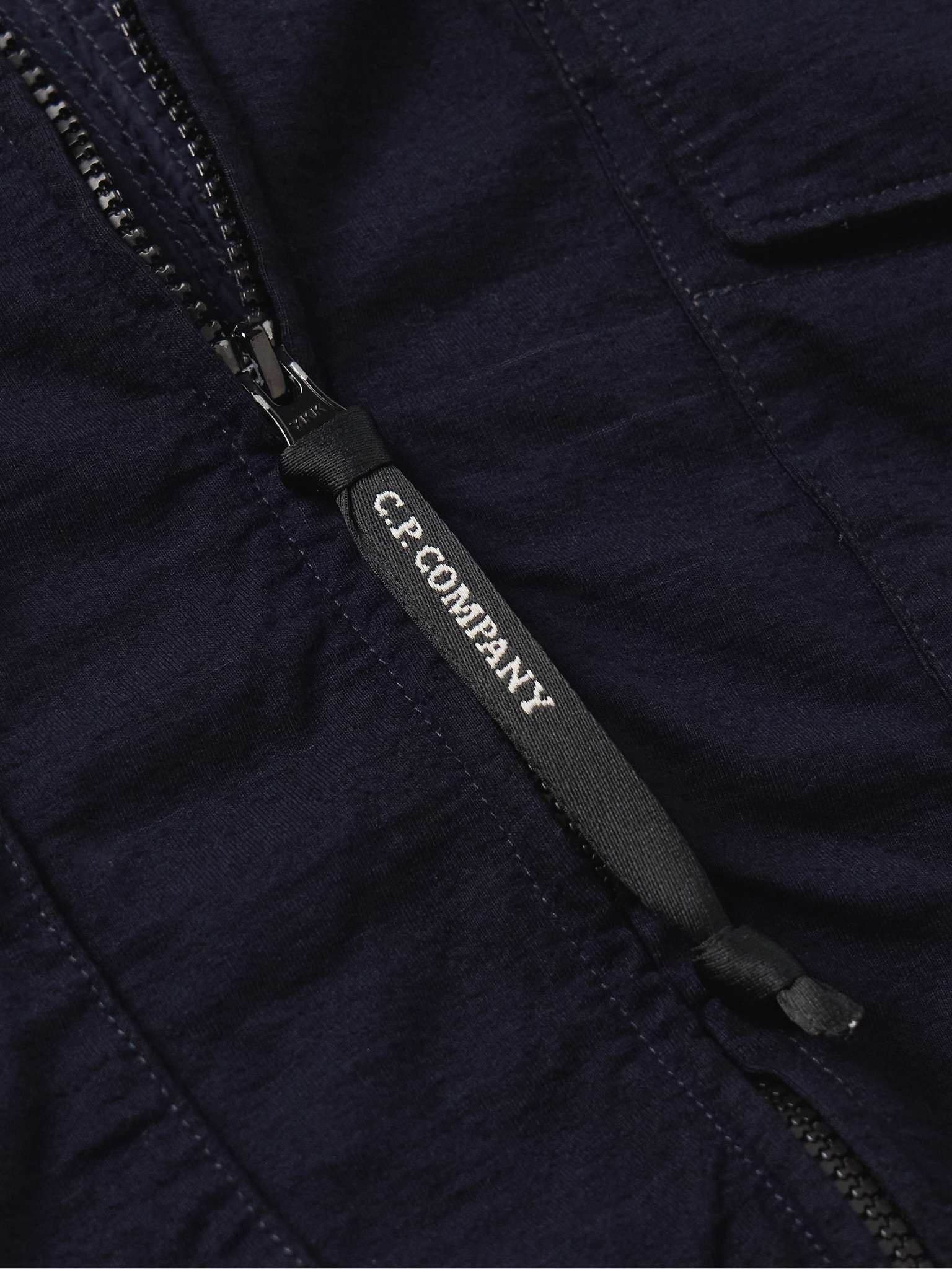 Explorer Goggle-Appliquéd Jersey and Coated-Shell Hooded Jacket - 5