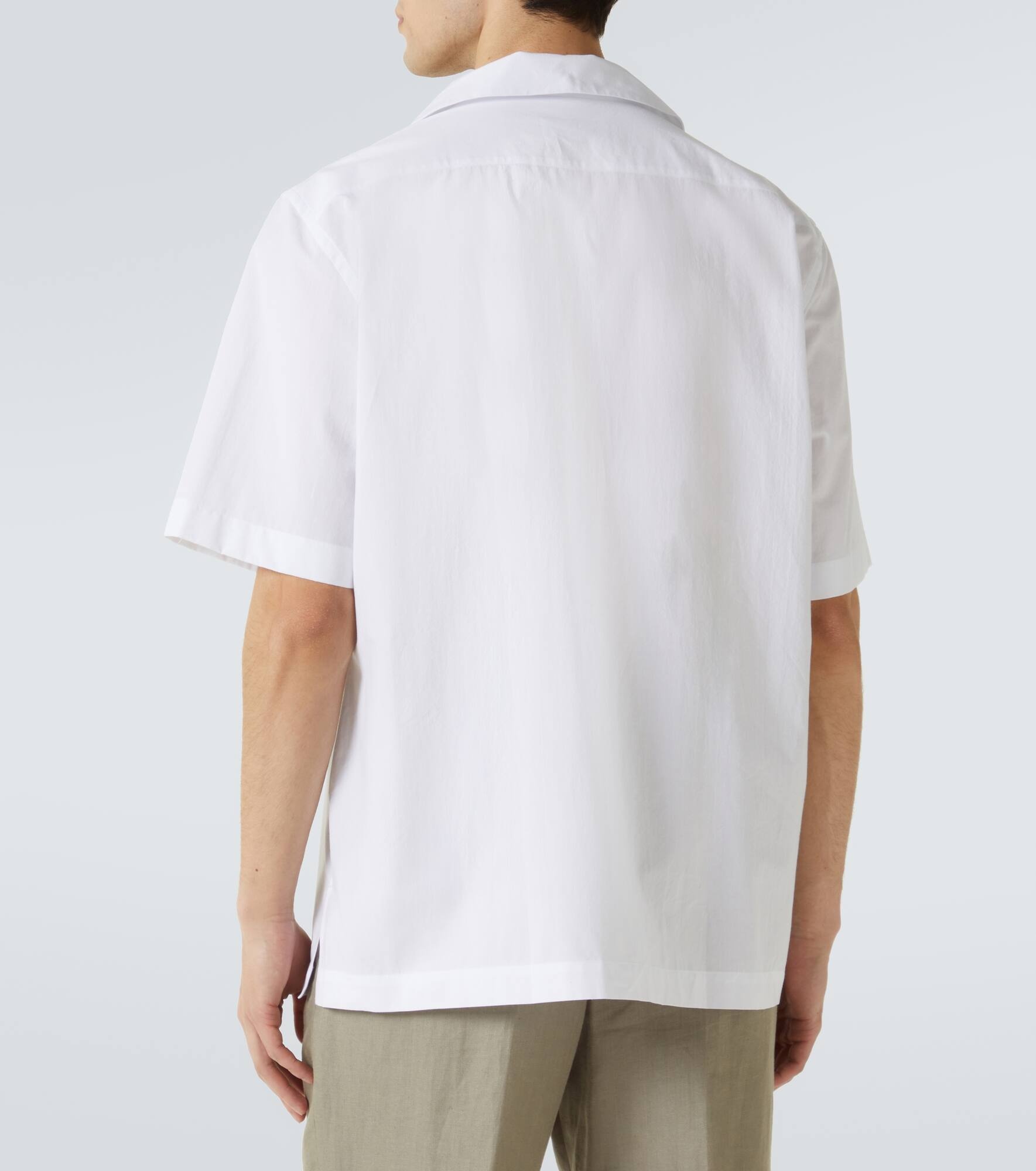 Cotton poplin shirt - 4