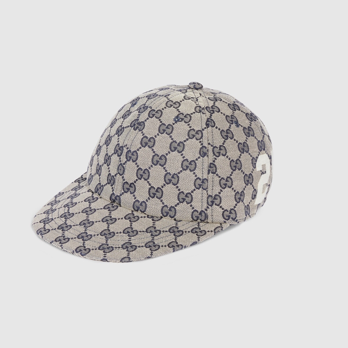 GG cotton canvas baseball hat - 1