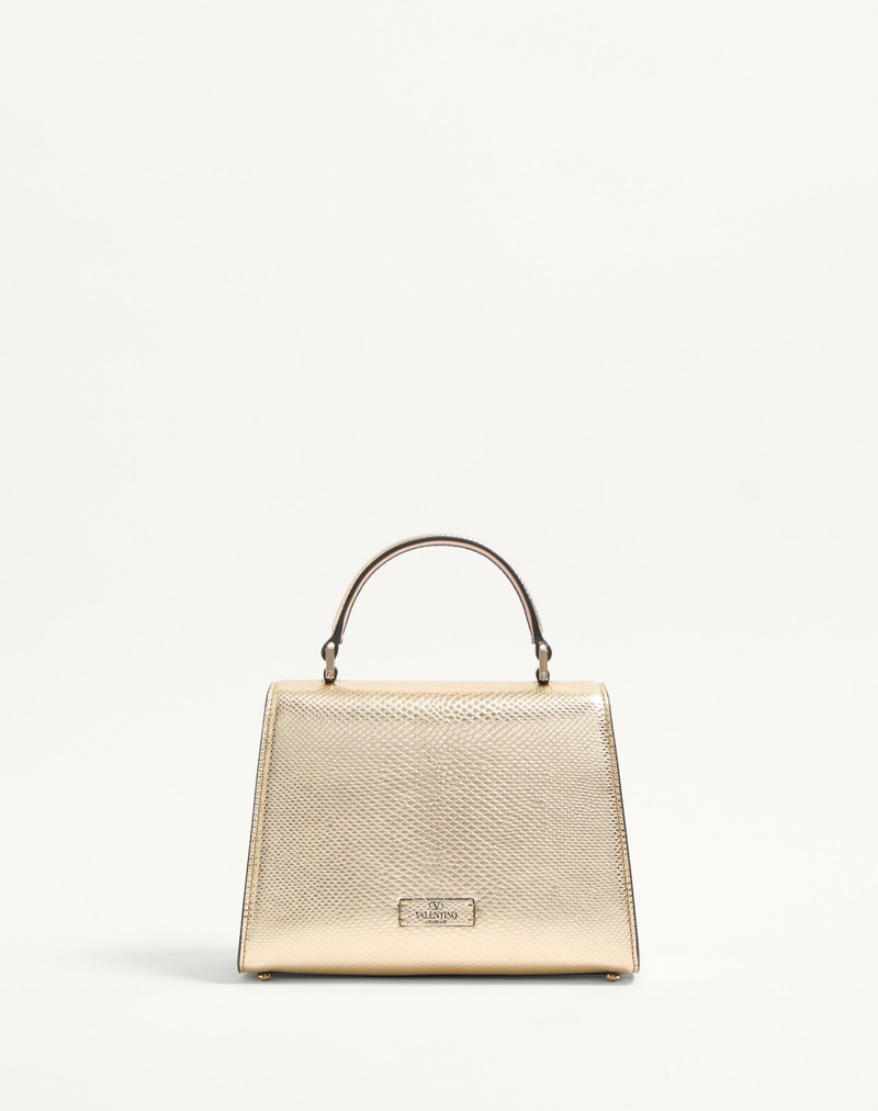 SMALL VALENTINO GARAVANI VSLING HANDBAG IN METALLIC KARUNG 4