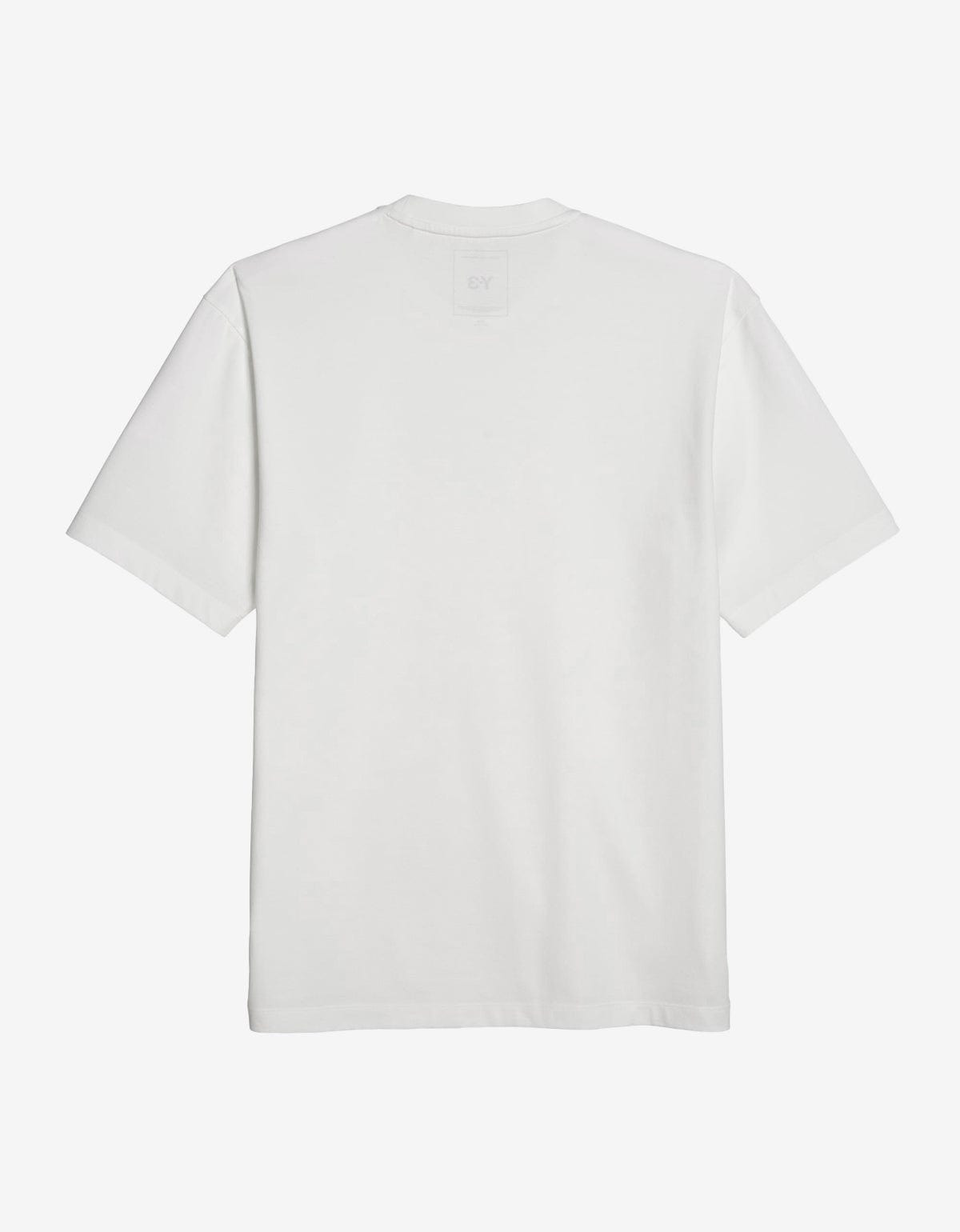 Y-3 White Logo T-Shirt - 3