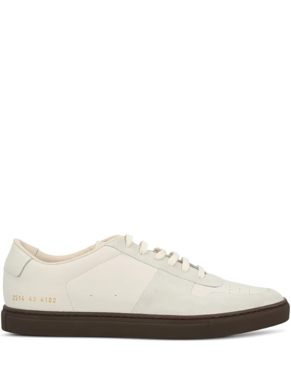 suede panels sneakers - 1