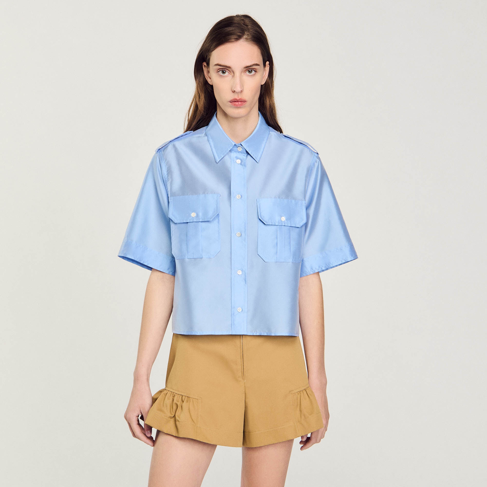 TWO-TONE SHIRT - 5