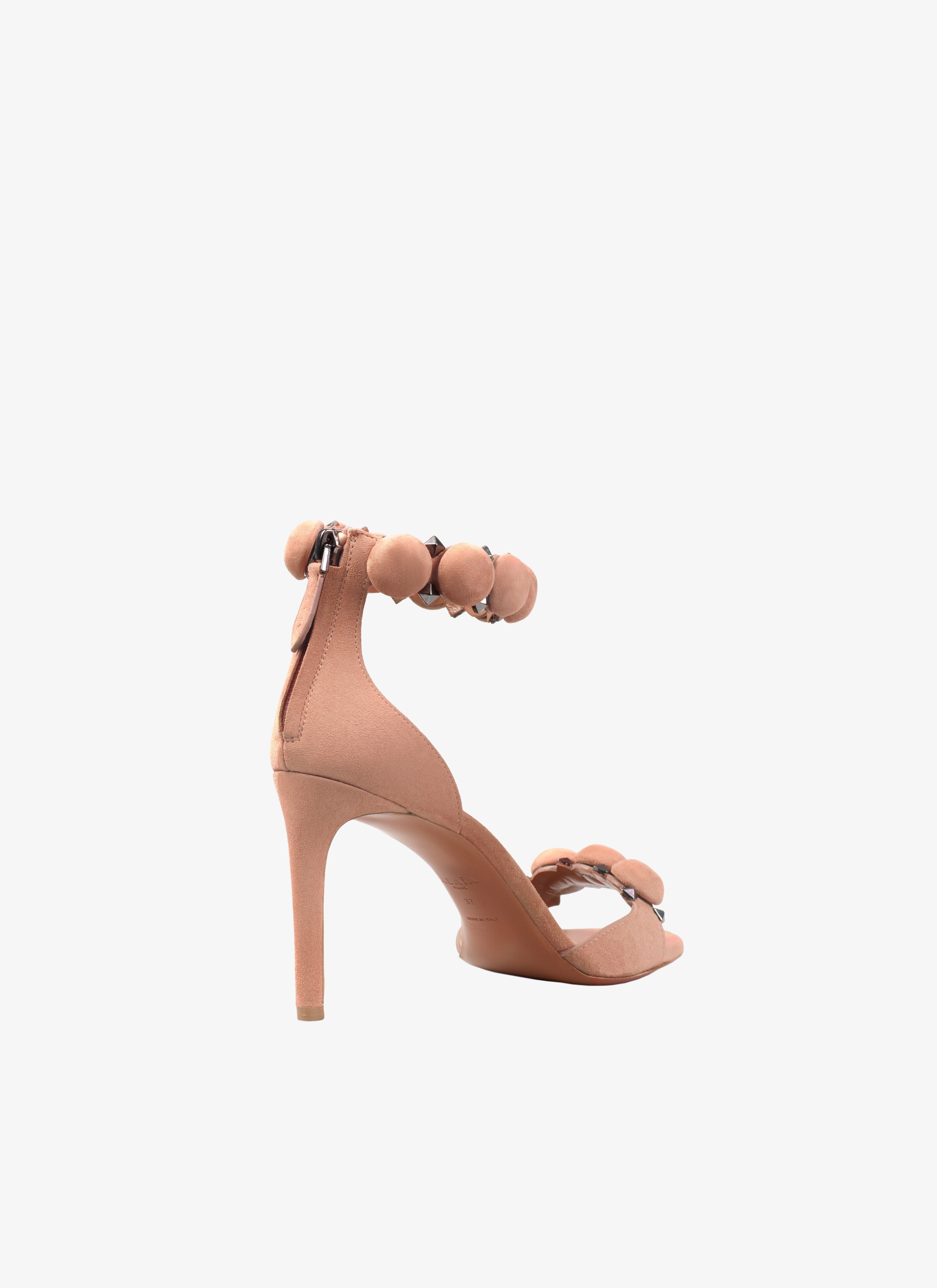 BOMBE SANDALS IN SUEDE GOATSKIN - 2