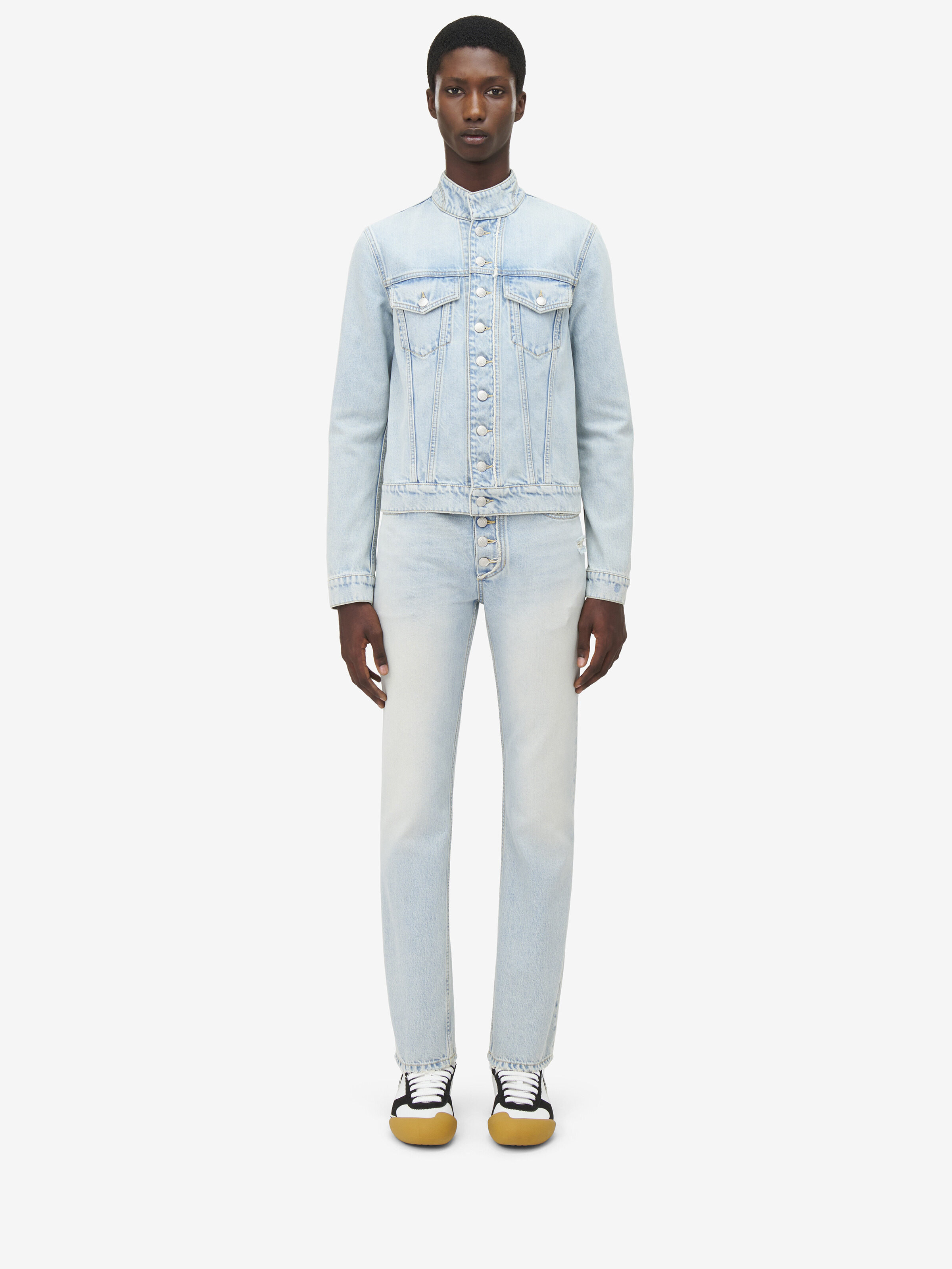 Stonewashed Denim Jacket - 3