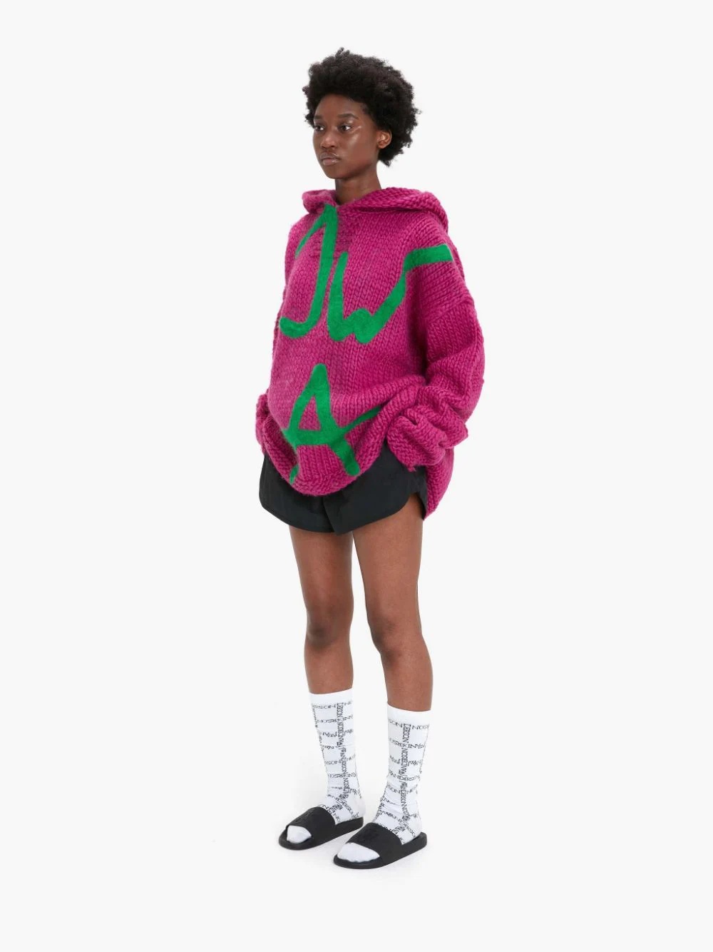 HANDKNIT JWA CHUNKY HOODIE - 4
