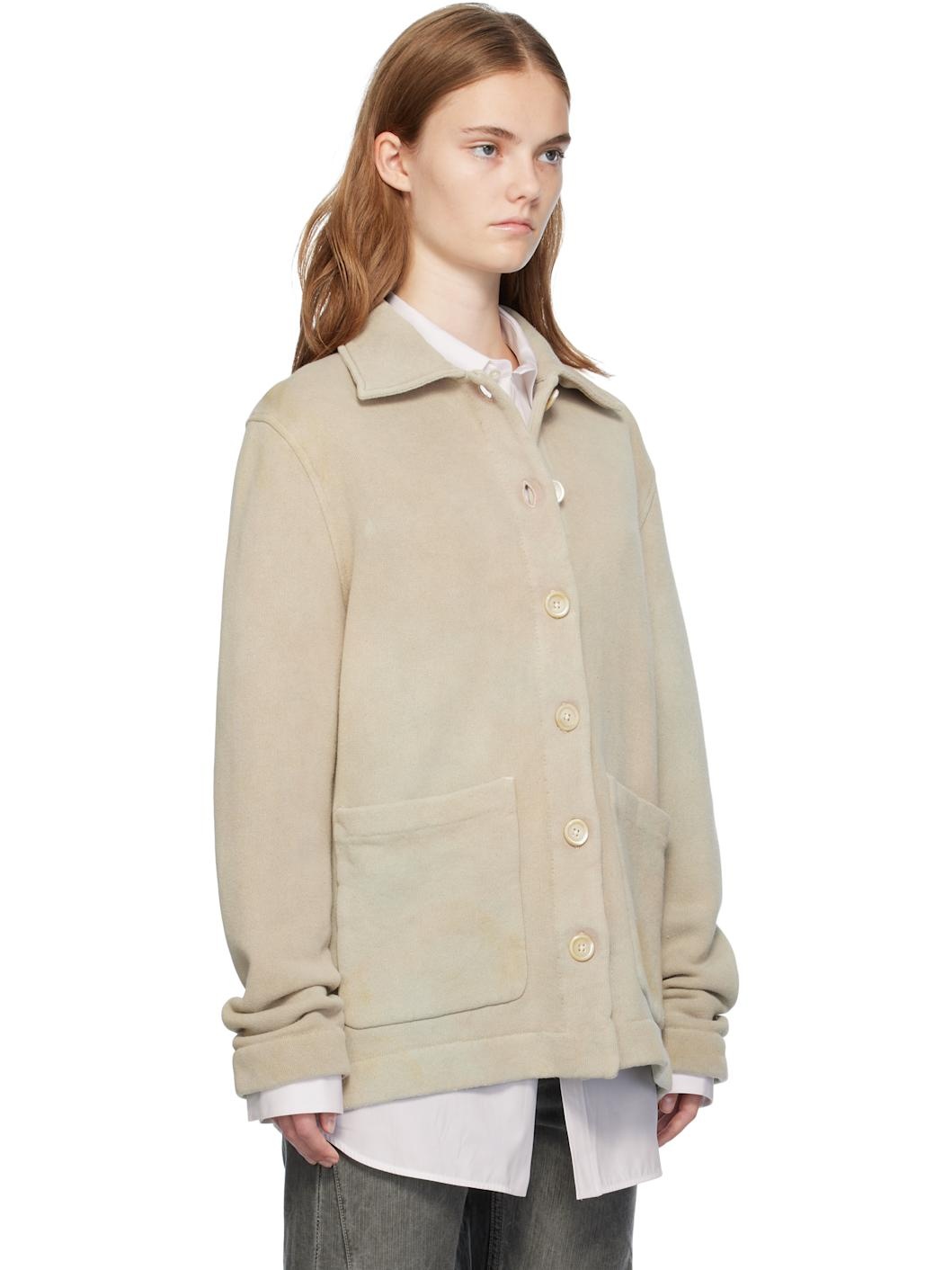 Taupe Lodge Cardigan - 2
