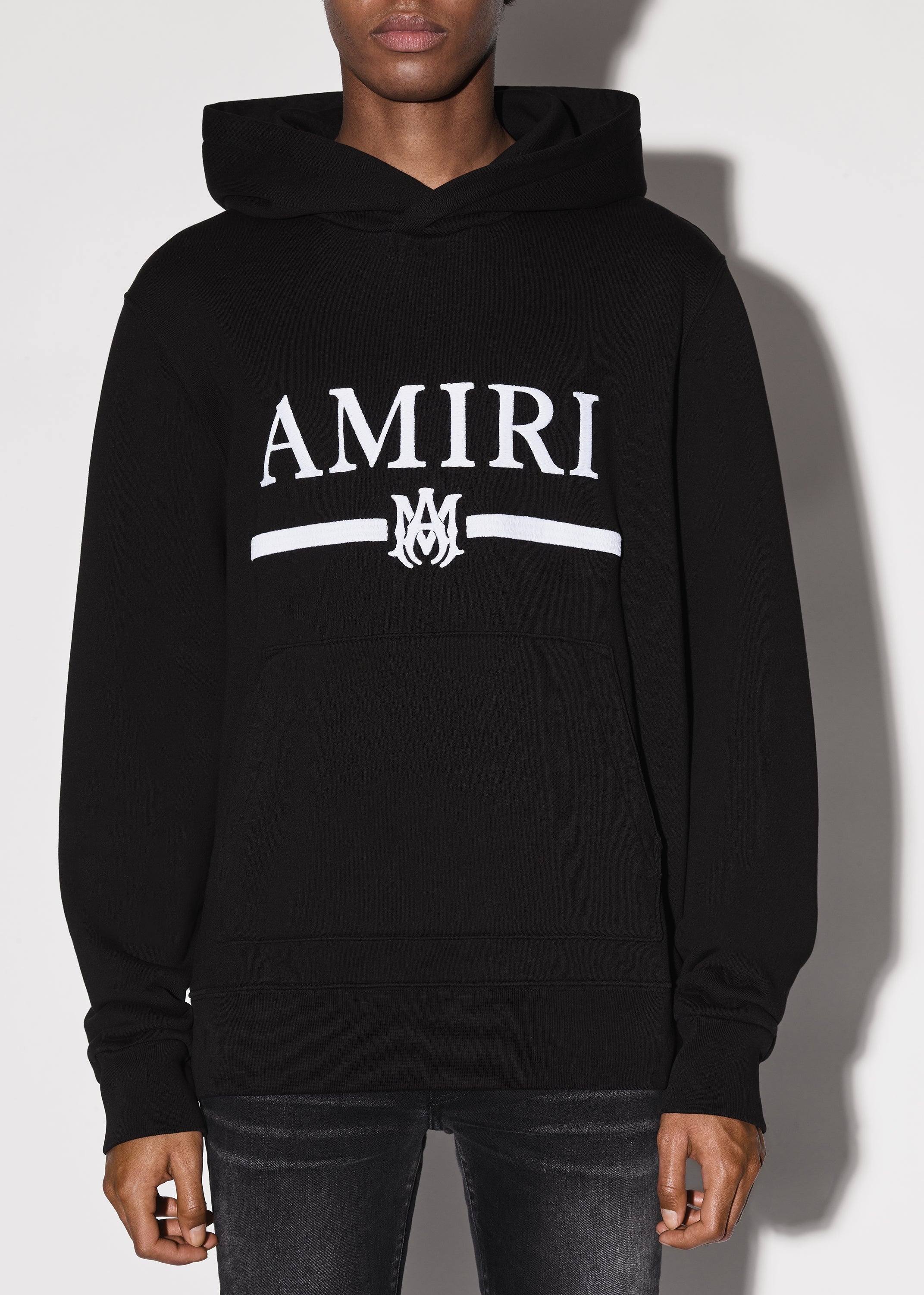 AMIRI M.A. BAR EMBROIDERY HOODIE - 5