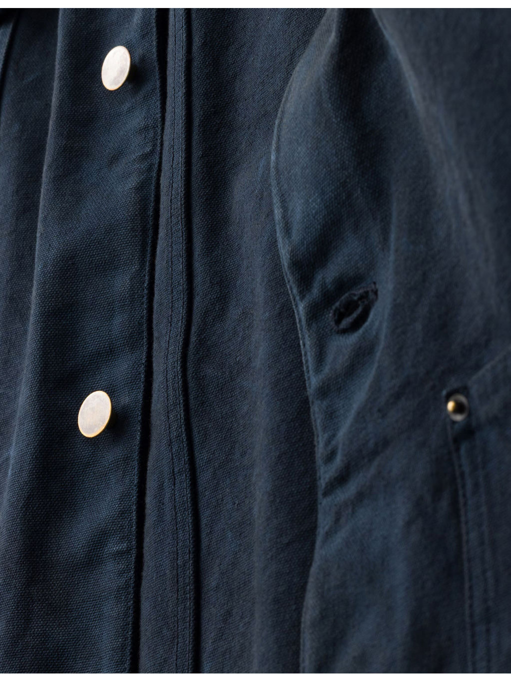 Triangle-Logo Canvas Blouson Jacket - 7