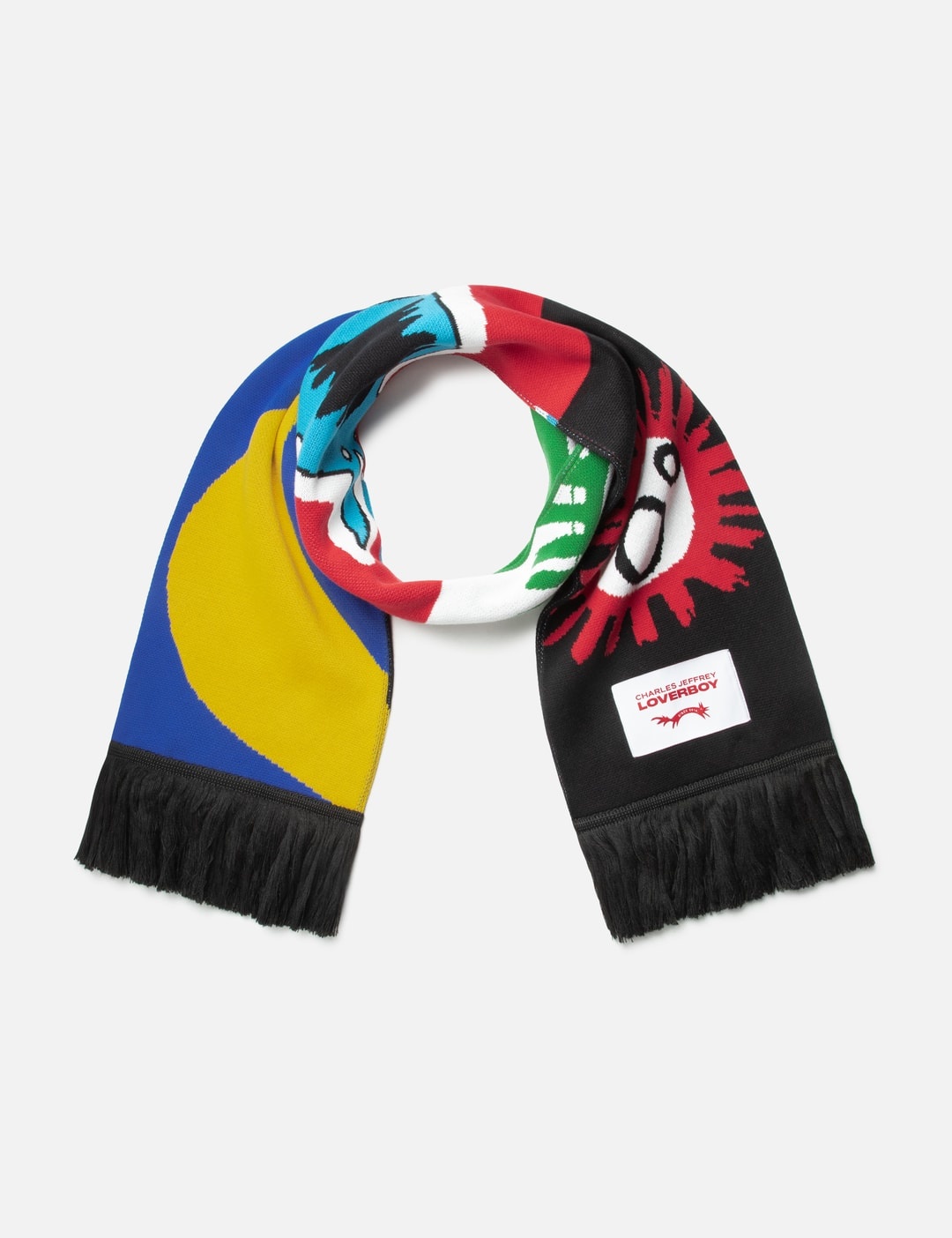 Charles Jeffrey LOVERBOY］MOHAIR SCARF（CHARLES JEFFREY