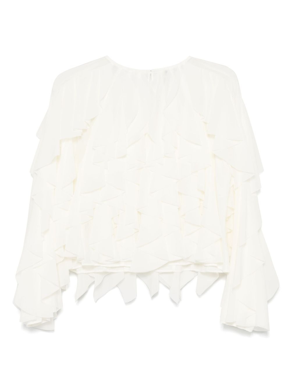 pleated top - 2