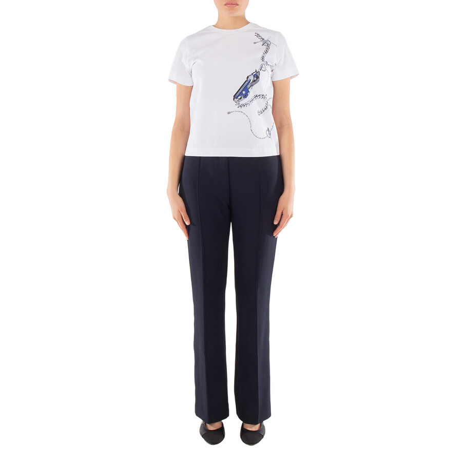 Burberry Knight-Print Cotton T-Shirt - 4
