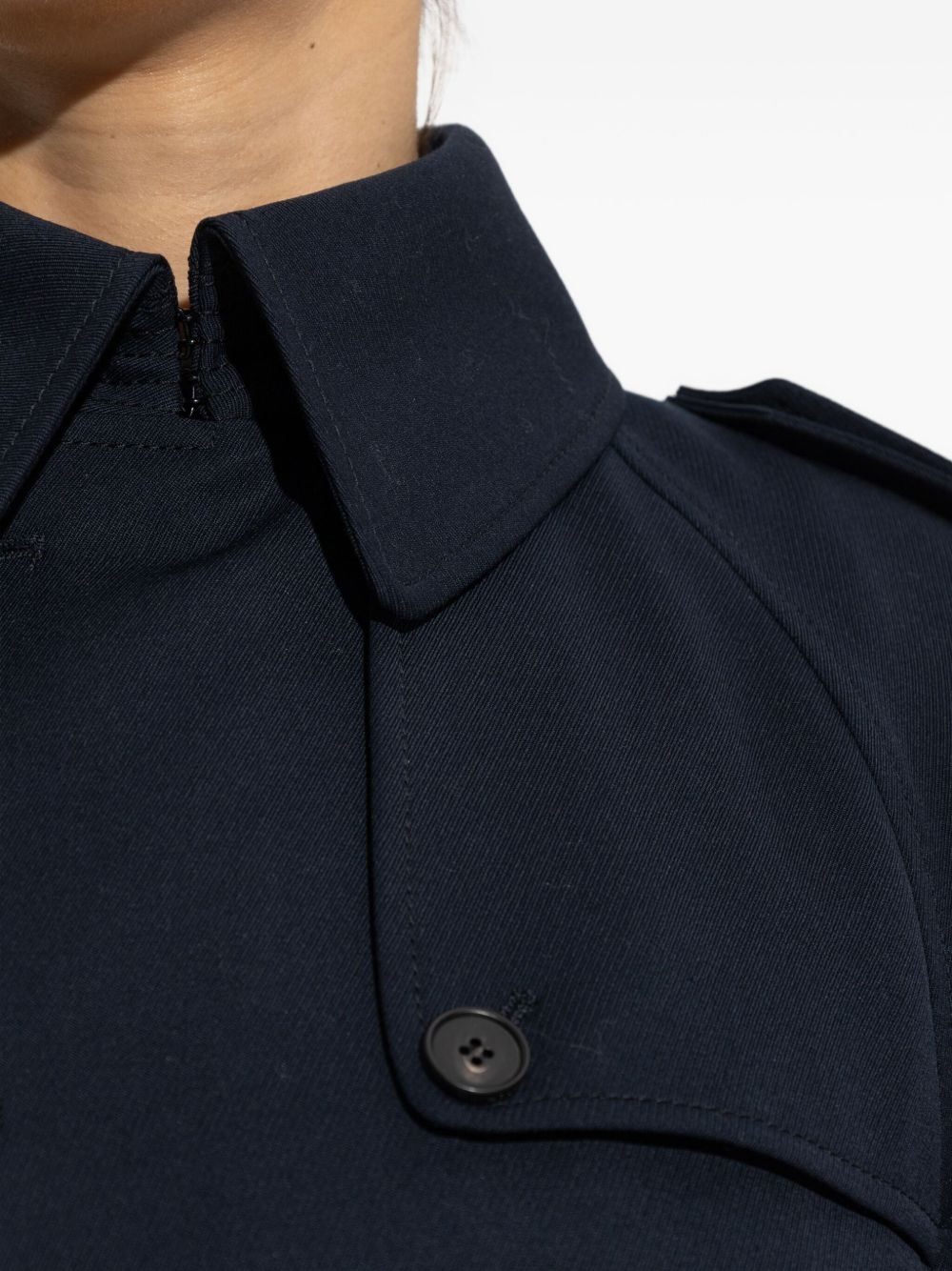 double-breasted wool jacket - 5