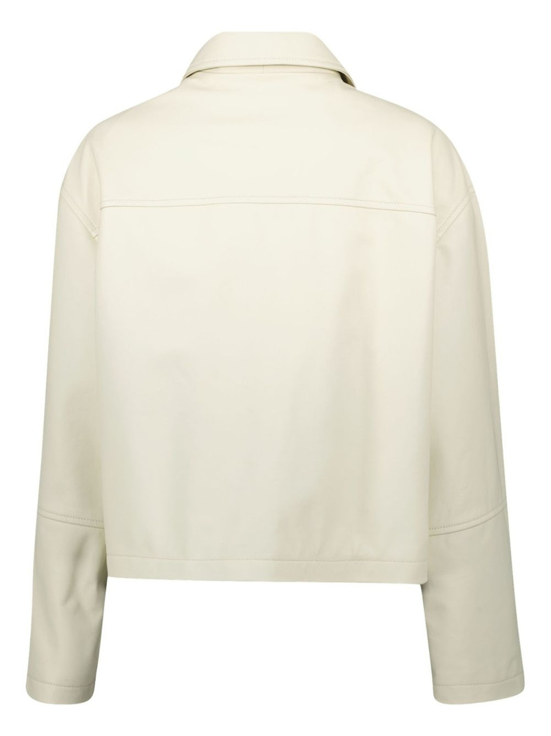 Moschino leather jacket outlook