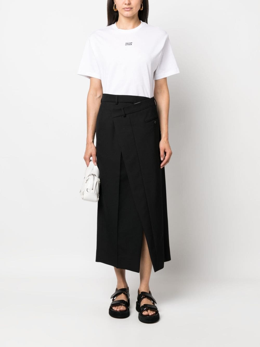 logo-print cotton T-shirt - 2