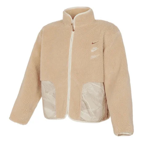 Nike Sportswear CNY High-Pile Fleece Jacket 'Sanddrift' FZ6194-126 - 1