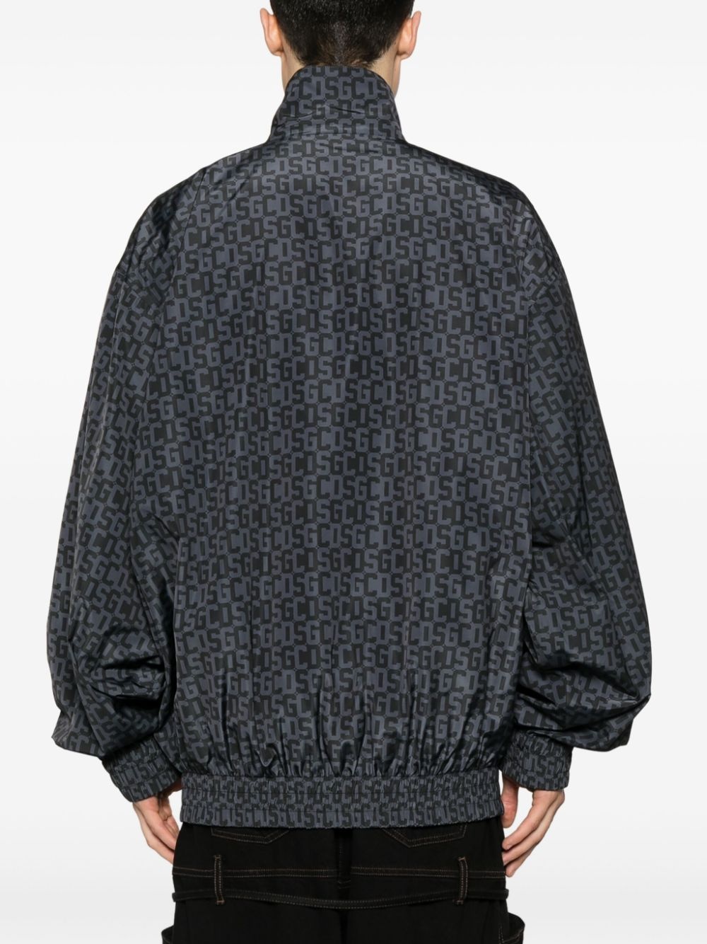reversible logo-print jacket - 4
