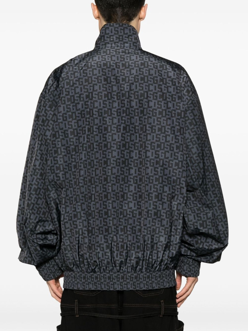 reversible logo-print jacket 4