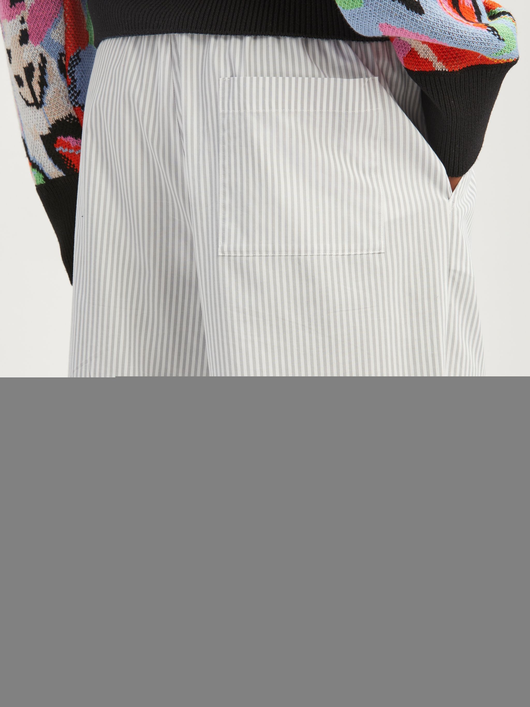 Classic Logo Striped Pajama Pants - 6