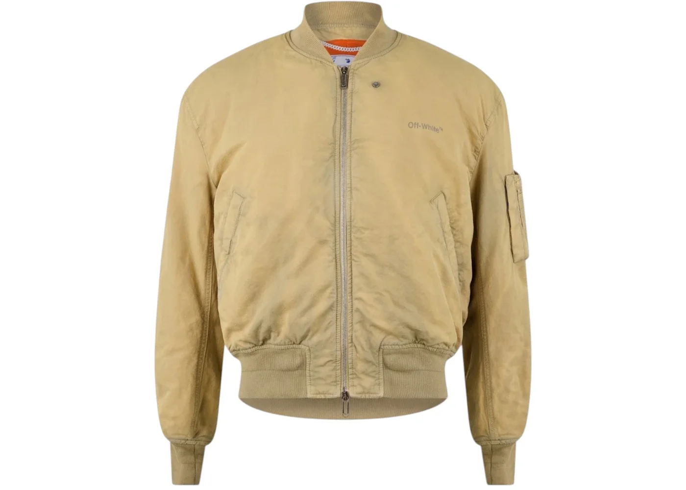 OFF-WHITE Diag Tab Vintage Beige Jacket Beige - 1