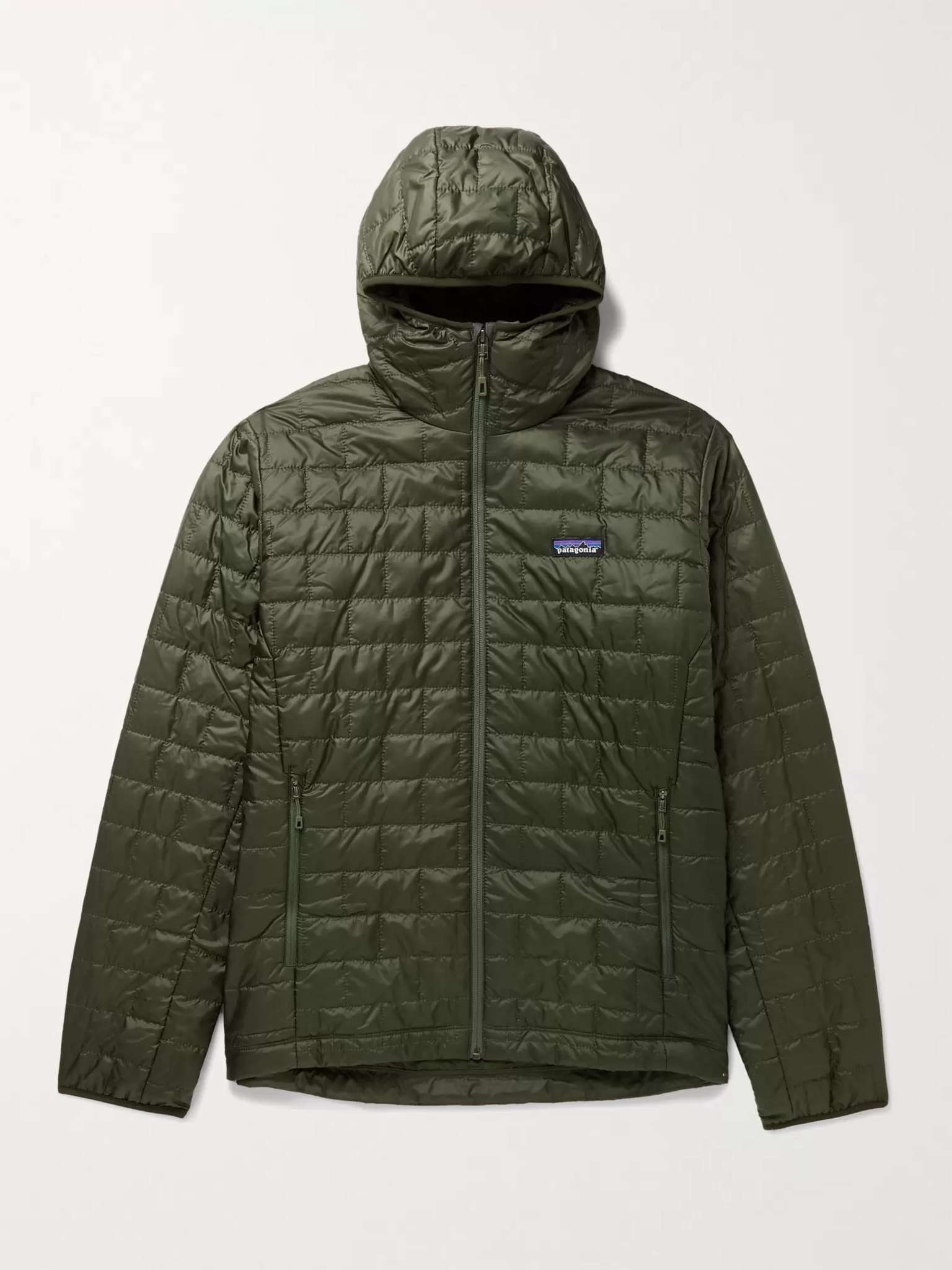 Nano Puff Quilted Shell Primaloft Hooded Jacket - 1