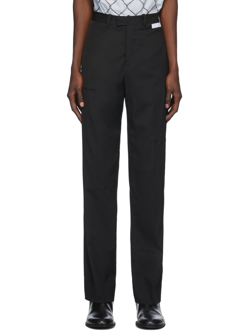 Black Formal Trousers - 1