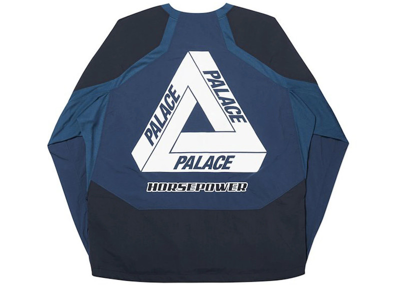 PALACE Palace Horsepower Crew Navy outlook