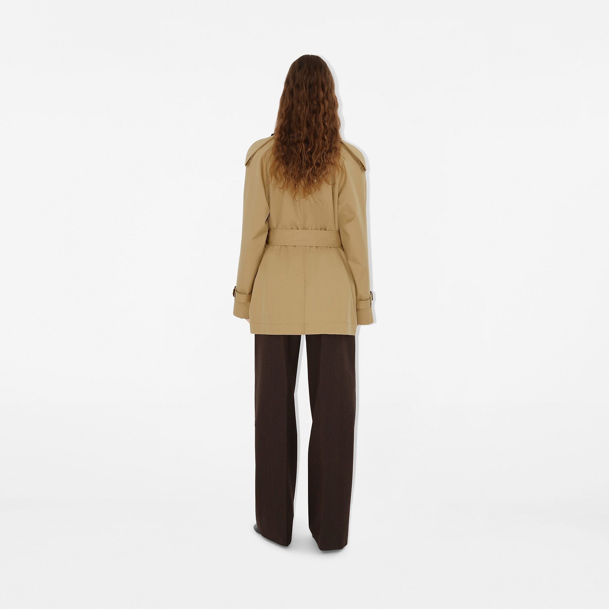 Gabardine Trench Jacket - 4