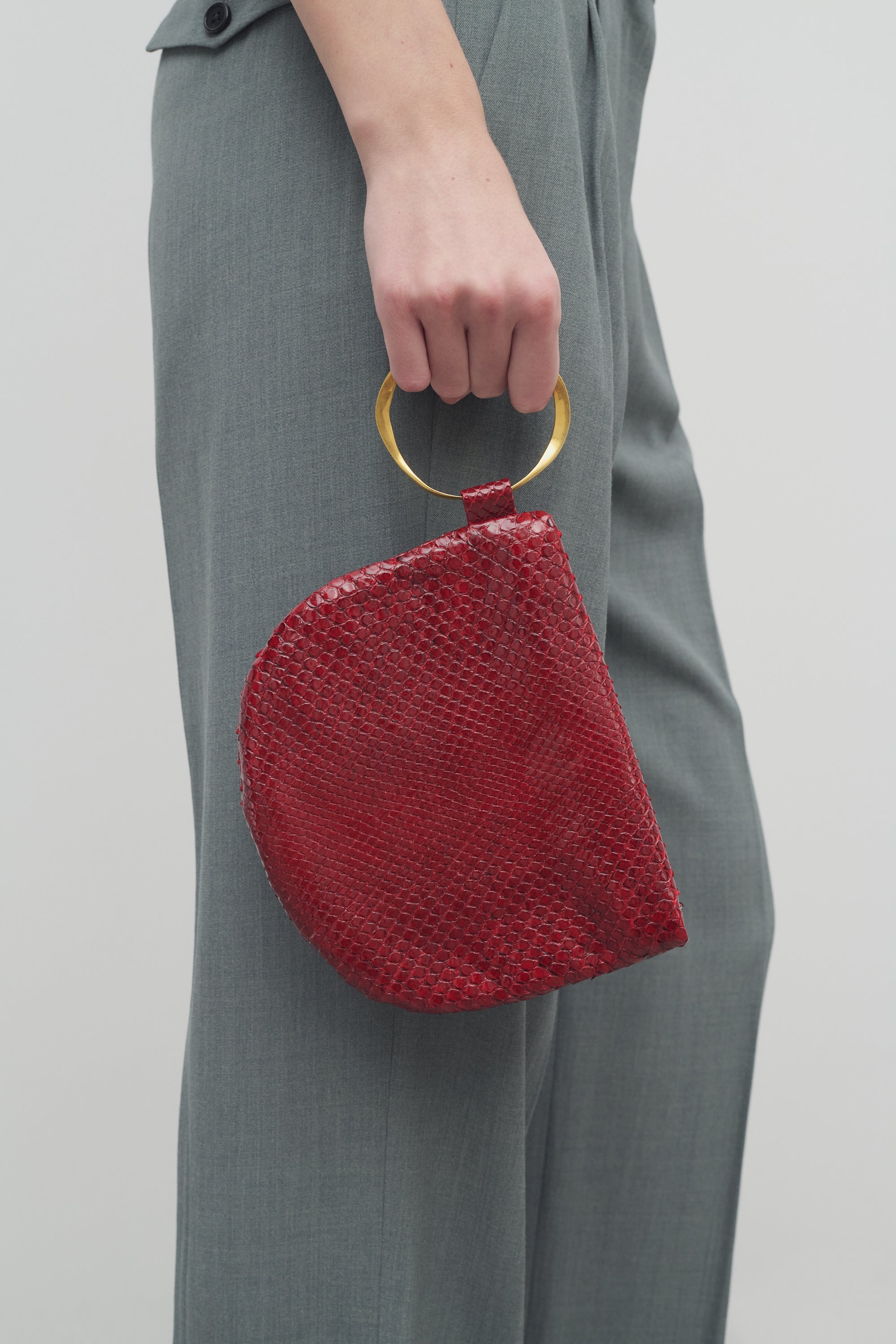 Geo Bracelet Clutch in Python - 3