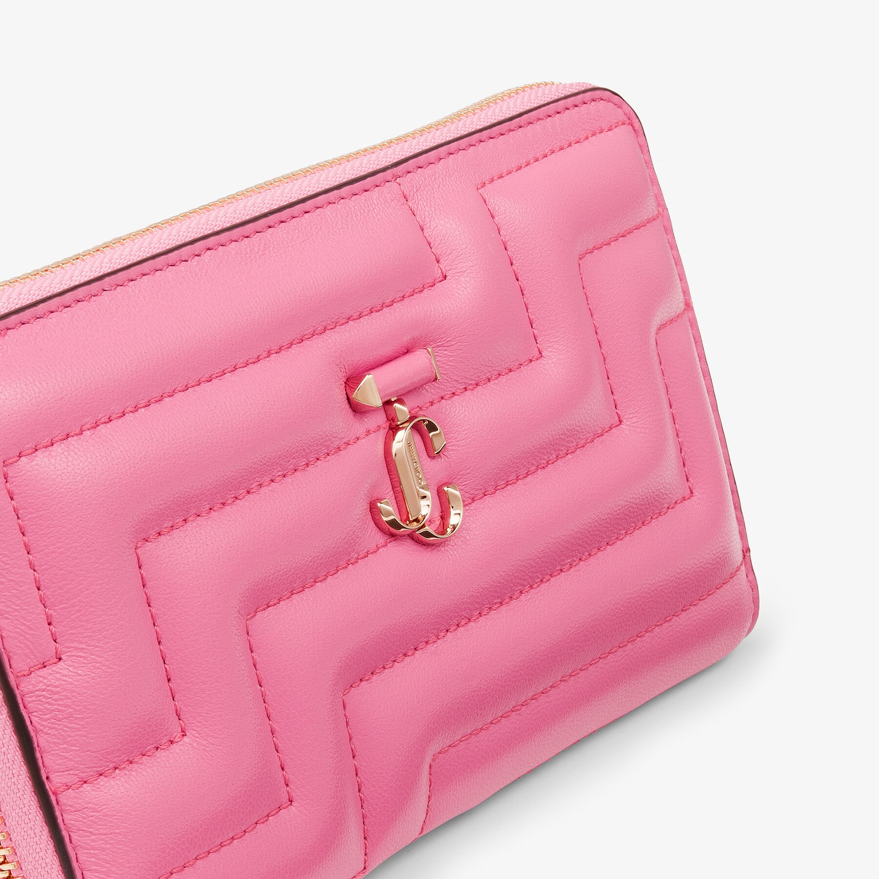 Pippa Avenue
Candy Pink Avenue Nappa Leather Wallet with JC Emblem - 4
