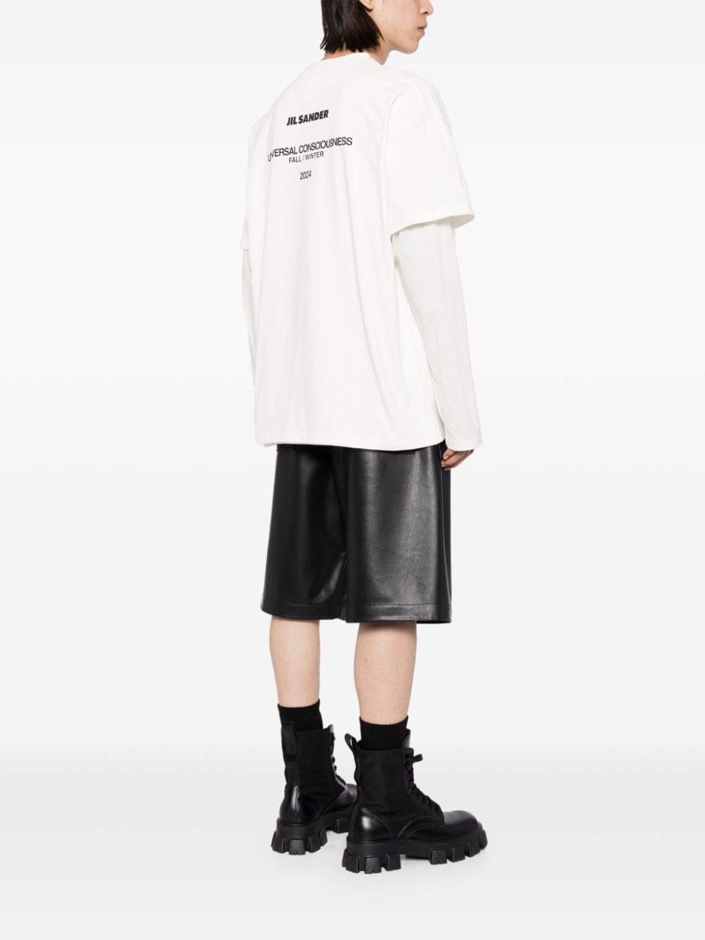 logo-print t-shirt - 2