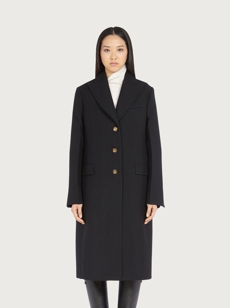 SINGLE BREASTED TWO TONE COAT - 2