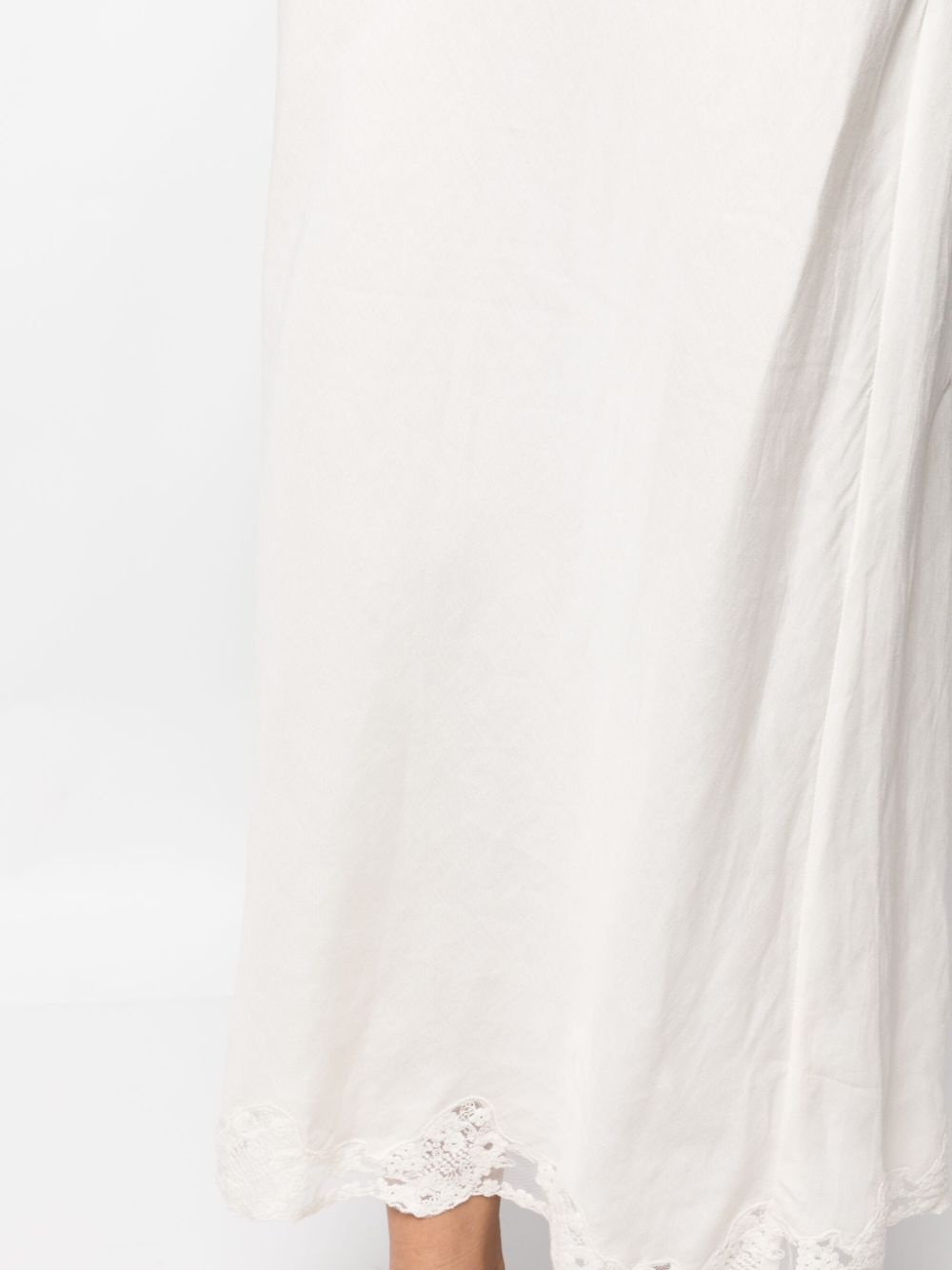 Crystal lace-detailing skirt - 5