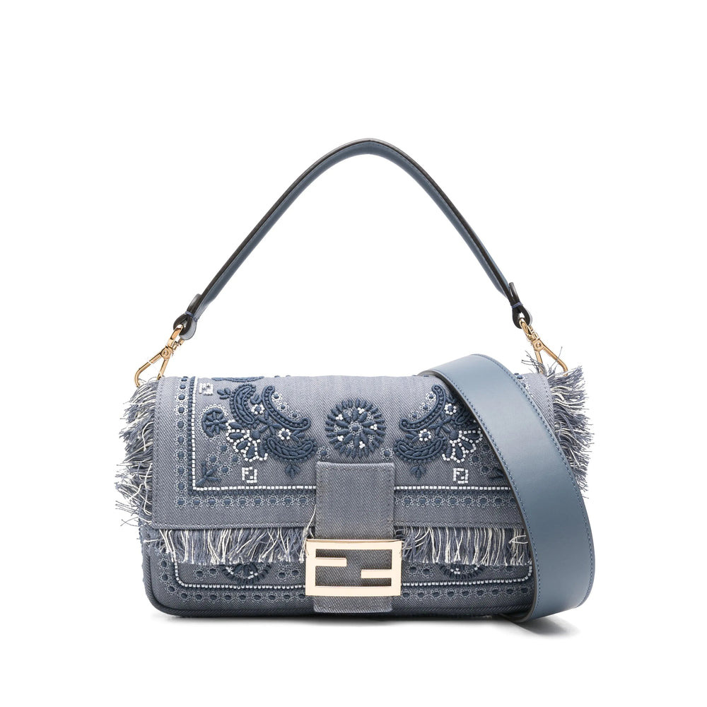 Fendi Blue Tote Bags Women - 1