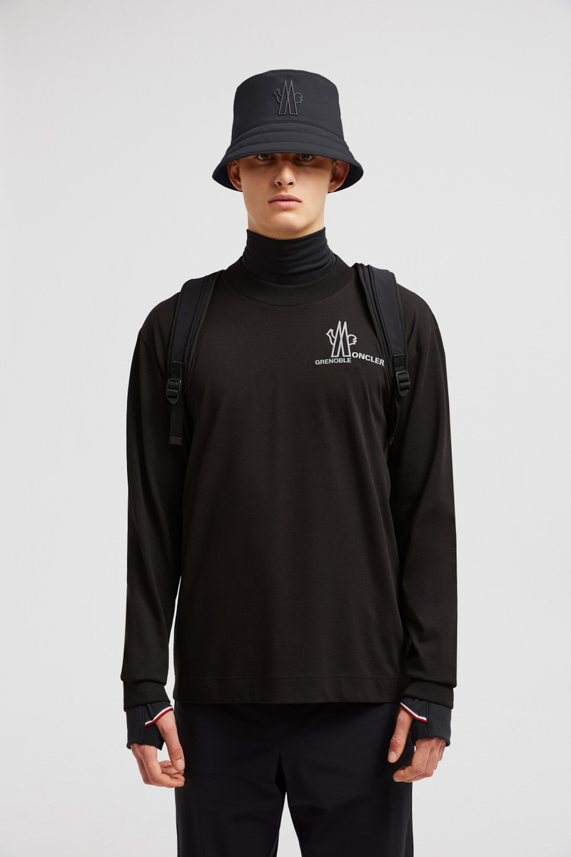 Moncler Grenoble Logo Long Sleeve T-Shirt outlook