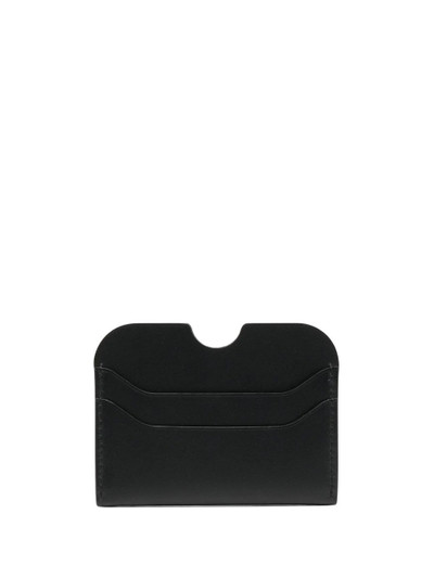 Acne Studios foil-logo cardholder outlook