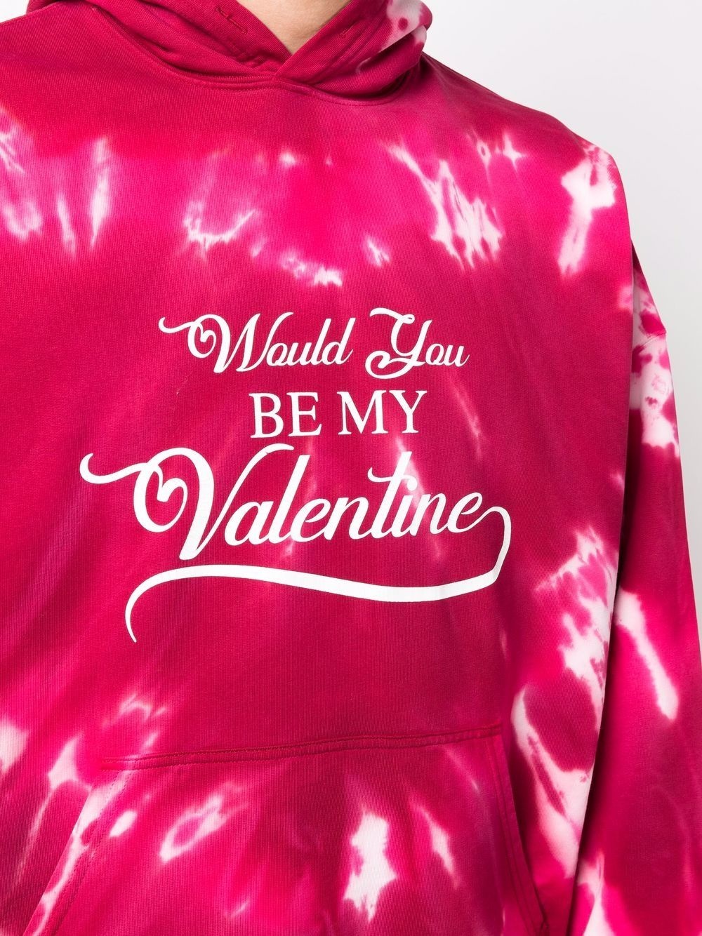 Valentine tie-dye pullover hoodie - 6