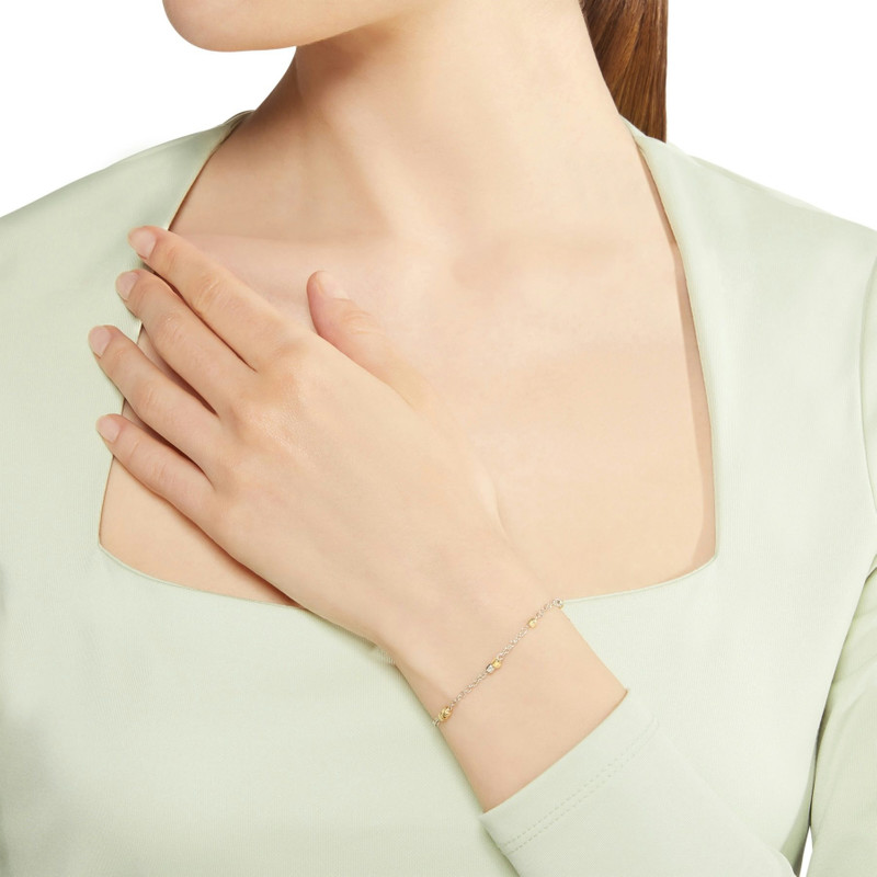 DoDo SILVER & YELLOW GOLD MINI GRANELLI BRACELET outlook