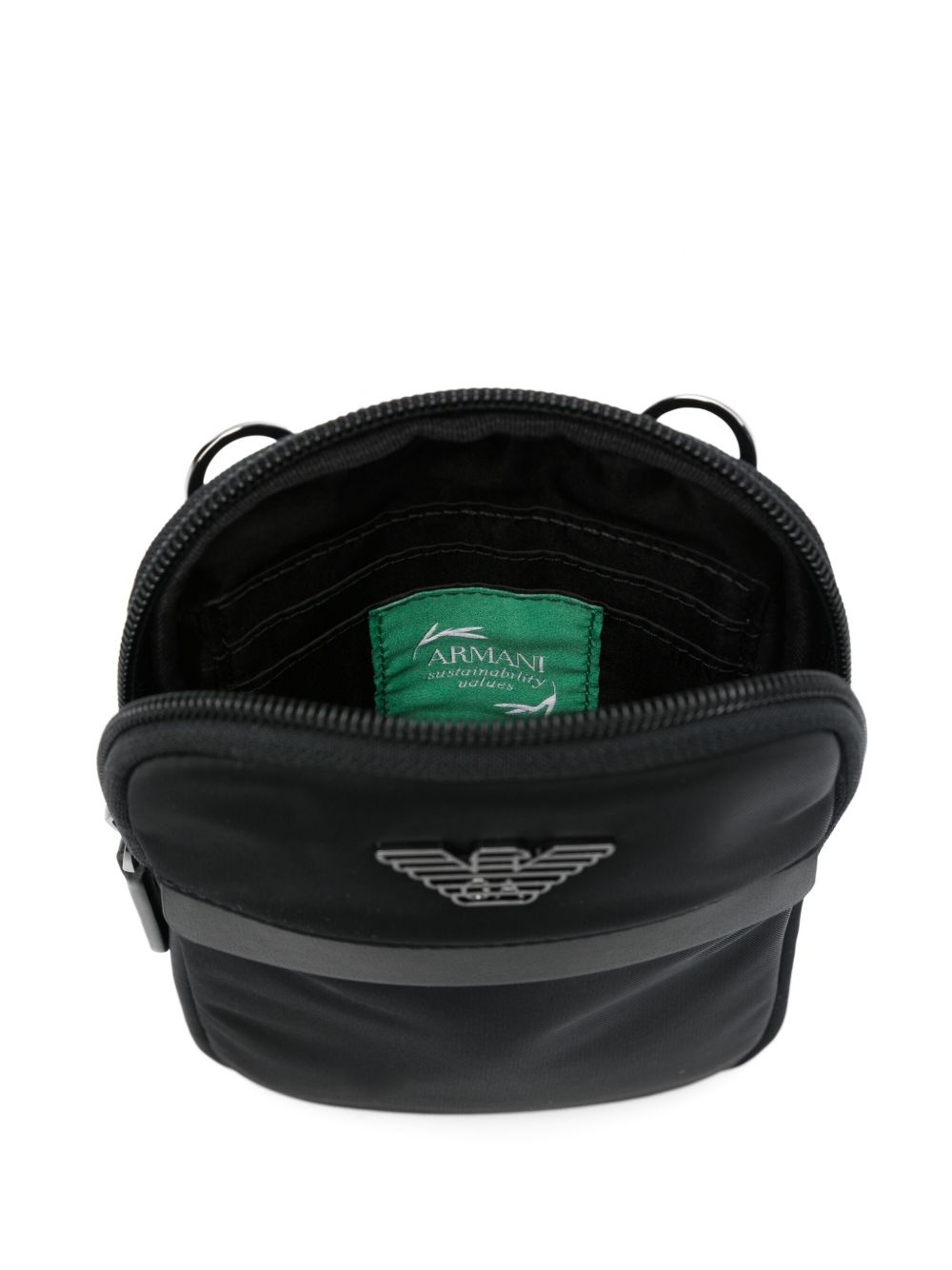 logo-plaque phone bag - 5