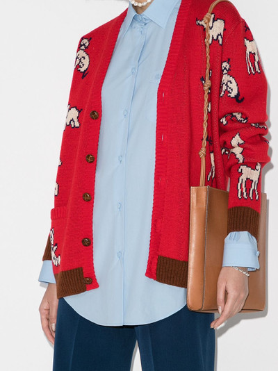 GUCCI button-up long-sleeve shirt outlook