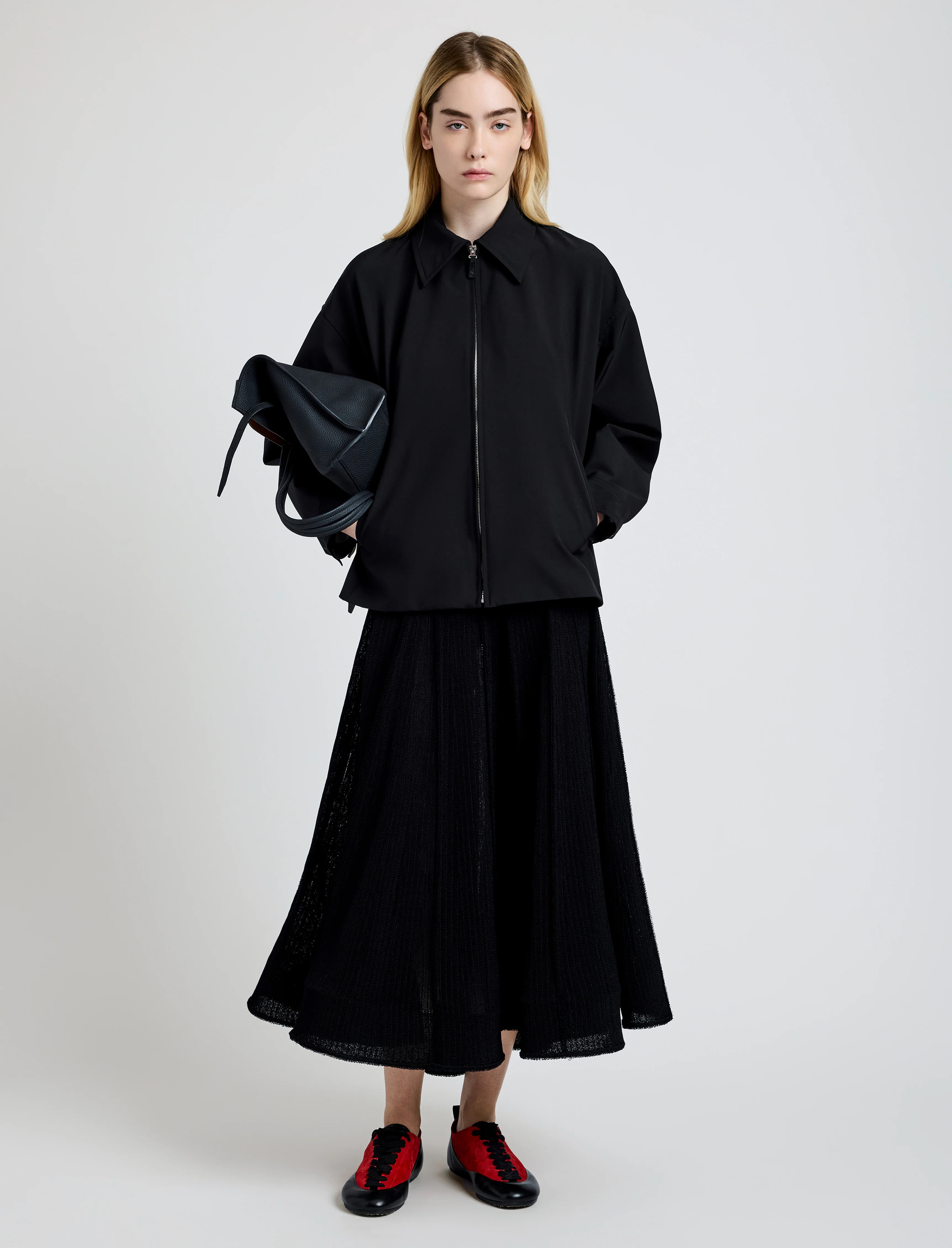 Sibyl Jacket in Stretch Nylon - 3