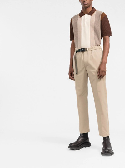 Moncler belted tailored trousers outlook