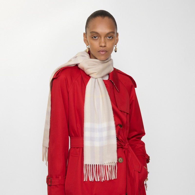 Burberry Check Cashmere Scarf outlook